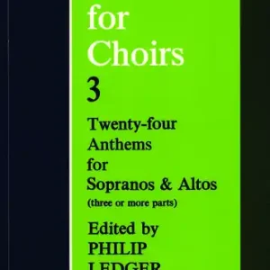 Oxford University Press Anthems for Choirs 3 (Collection) - Ledger - SSA Offre Exclusive