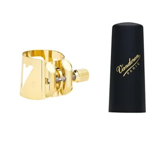 Vandoren Optimum Alto Sax Metal Ligature and Plastic Cap Satisfait Ou Remboursé