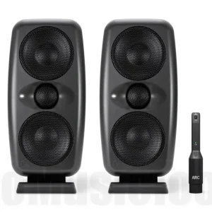 IK Multimedia iLoud MTM MKII Pair Bundle - Black Commander Vite