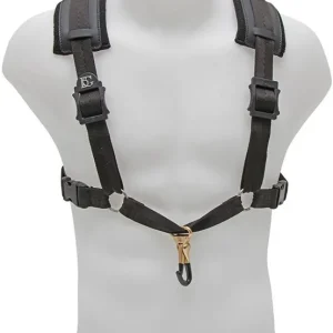 Retour Gratuit BG France Comfort Saxophone Strap for Men with Metal Snap Hook