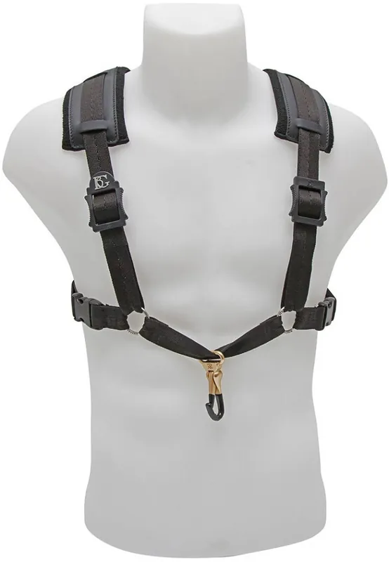 Retour Gratuit BG France Comfort Saxophone Strap for Men with Metal Snap Hook