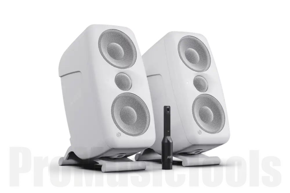 Top Vente IK Multimedia iLoud MTM MKII Pair Bundle - White