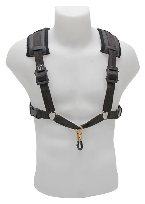 Jusqu'à Épuisement Des Stocks BG France Comfort Harness with Coated Clasp for Alto/Tenor/Baritone Sax - Men - XL