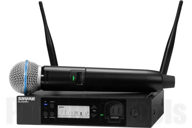 Offre Du Jour Shure GLXD24R+/B58 - Dual Band Handheld Transmitter System