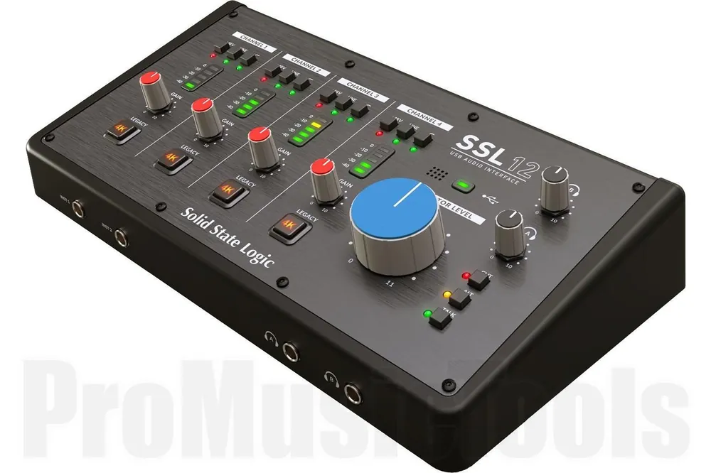 Expédié Aujourd'hui SSL 12 - USB Audio Interface inkl. SSL Production Pack Software Bundle