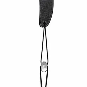 Commander Vite D‘Addario Woodwinds Padded Leather Saxophone Strap - Black - Large