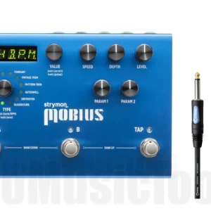 Dernier Modèle Strymon Mobius incl. 1x Cordial CCFI 3 PP - Bundle Set