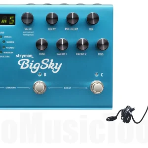 Dernier Modèle Strymon Big Sky incl. Strymon 9V 667mA Power Supply - Bundle Set