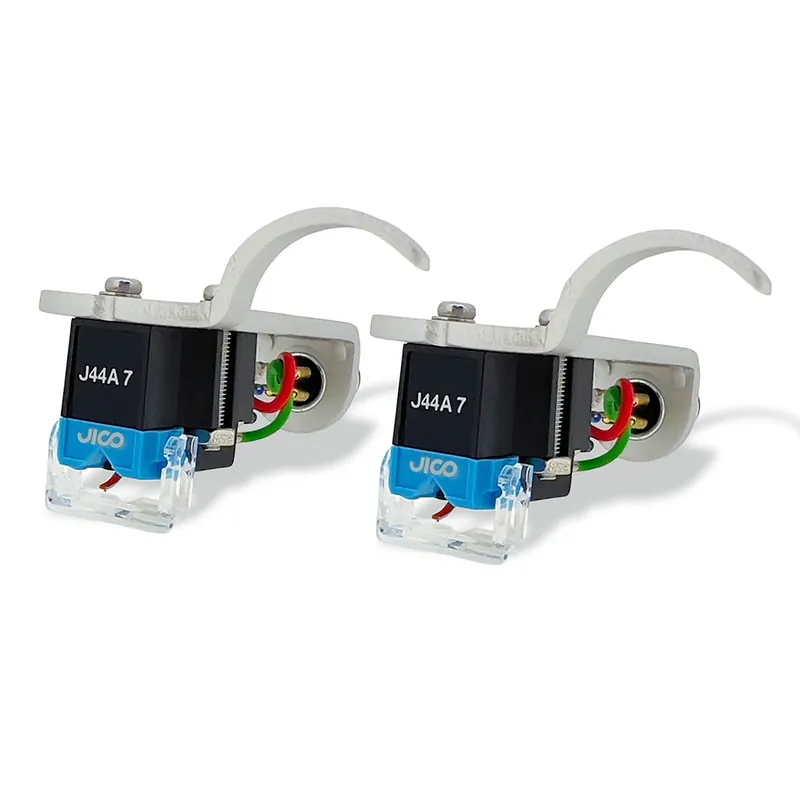 Dernière Chance Jico J44A 7 DJ Improved SD Cartridge with Silver Headshell - 2 Pack