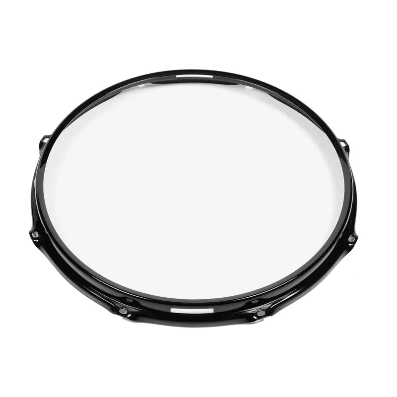 S-Hoop Drum Hoops 14‘‘ S-Hoop Snare Bottom, 8-Lug - Black Quantité Limitée