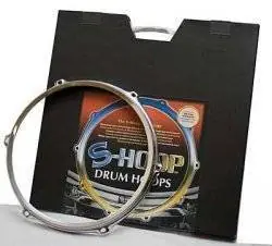 Remise S-Hoop Drum Hoops 8 Inch 5 Hole Chrome/Steel
