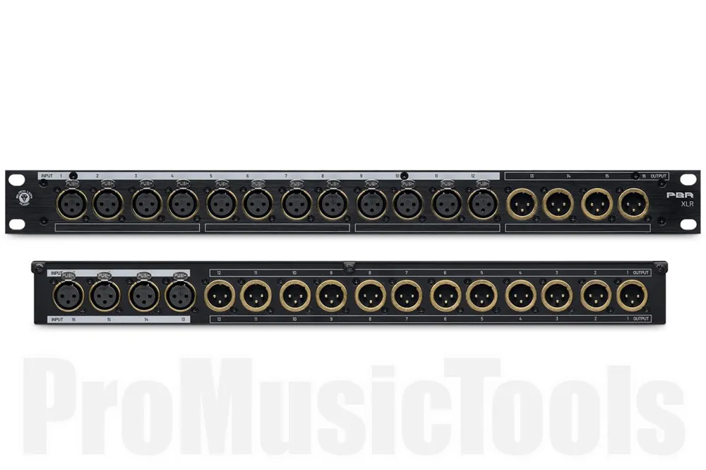 Promotion Saisonnière Black Lion Audio PBR XLR - XLR-Patchbay