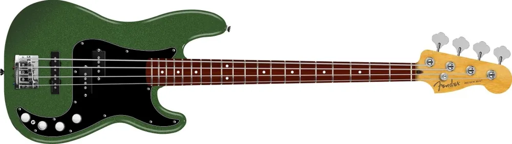 Fender Player II Modified Active Precision Bass, Rosewood Fingerboard - Harvest Green Metallic Meilleur Prix