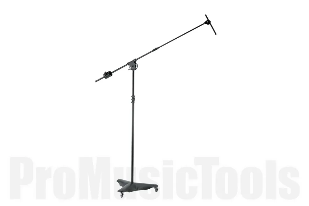 Prix Cassé K&M 21430 Mobile Overhead Microphone Stand - Black