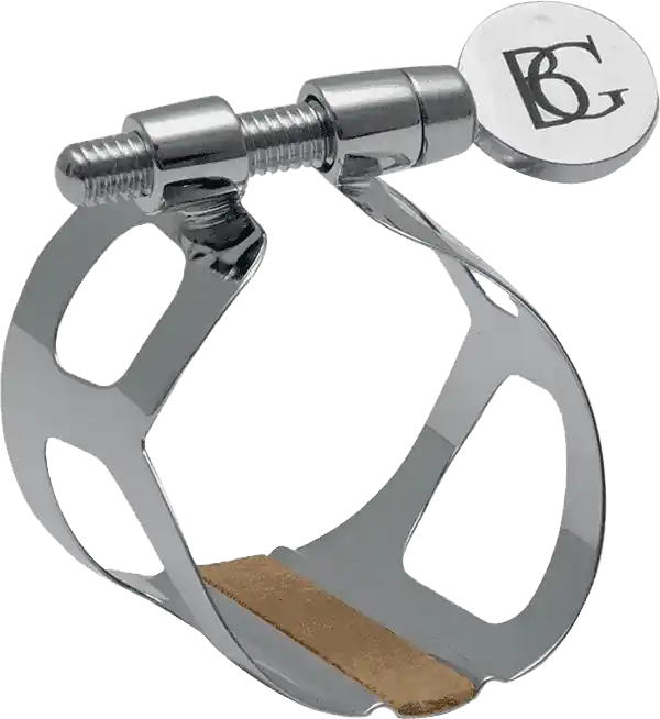 BG L90 Ligature Clarinette Basse Tradition plaquée argent Certifié