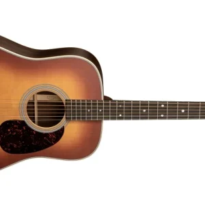 Martin Guitars D-28 Dreadnought Acoustic Guitar w/Case - Satin Amberburst Prix Promo