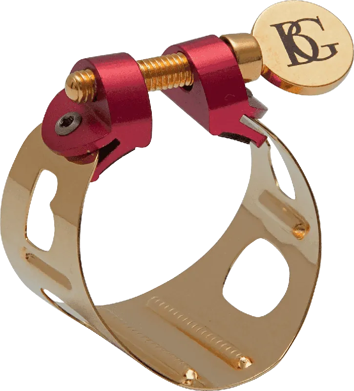 BG LDS0 Ligature Saxophone Soprano - Duo vernie or Meilleur Prix