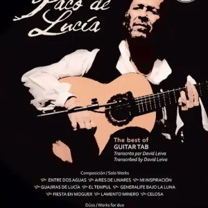 Faber Music The Best of Paco de Lucia - Leiva - Guitar TAB - Book Offre Limitée