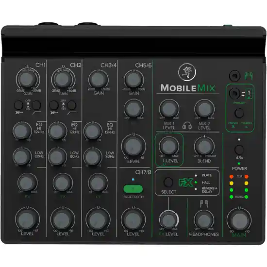 usb 8 canaux + bluetooth et effets mackie Super Prix