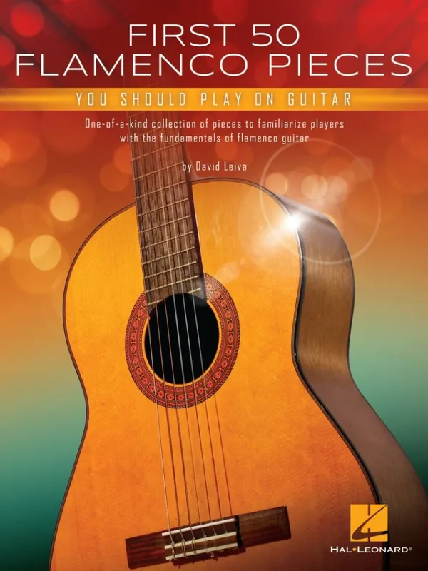 Hal Leonard First 50 Flamenco Pieces You Should Play on Guitar - Leiva - Book Expédition Rapide