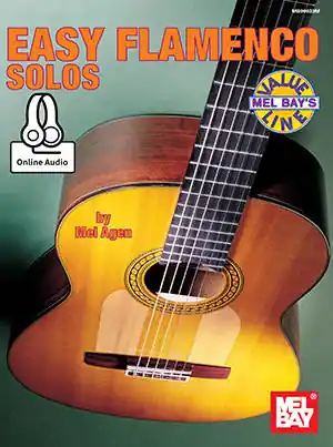 Mel Bay Easy Flamenco Solos - Agen - Guitar - Book/Audio Online Promotion Saisonnière