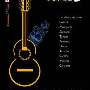 Mel Bay Apuntes Flamencos, Vol. 3 - Batista - Guitar - Book/CD Expédition Rapide