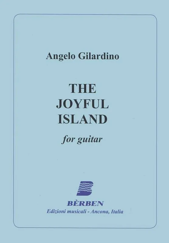 BERBEN The Joyful Island - Gilardino - Classical Guitar Jusqu'à Épuisement Des Stocks