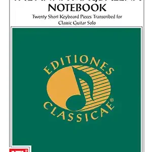 Seulement Aujourd'hui Mel Bay The Anna Magdalena Notebook for Classic Guitar - Bach/Tertocha - Classical Guitar - Book