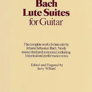 Wise Music Group Lute Suites for Guitar - Bach/Willard - Classical Guitar - Book Commander Vite