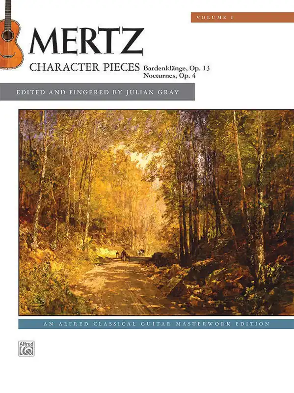 Achat Immédiat Alfred Publishing Mertz, Volume 1 Character Pieces - Mertz/Gray - Classical Guitar - Book