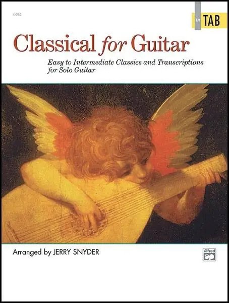 Alfred Publishing Classical for Guitar In TAB - Snyder - Guitar - Book Super Prix