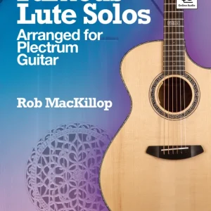 Mel Bay Famous Lute Solos Arranged for Plectrum Guitar - MacKillop - Guitar TAB - Book/Audio Online Prix Cassé