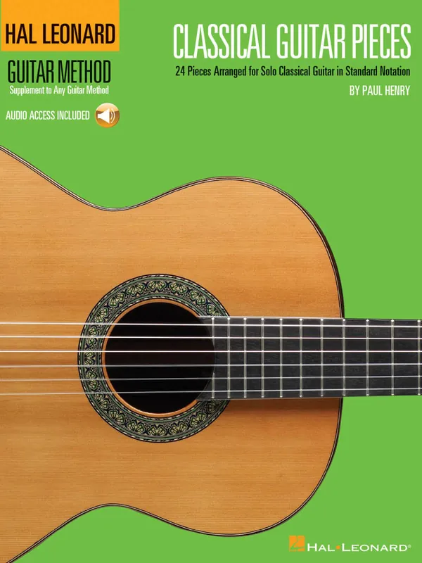 Hal Leonard Classical Guitar Pieces - Henry - Classical Guitar - Book/Audio Online Soldes