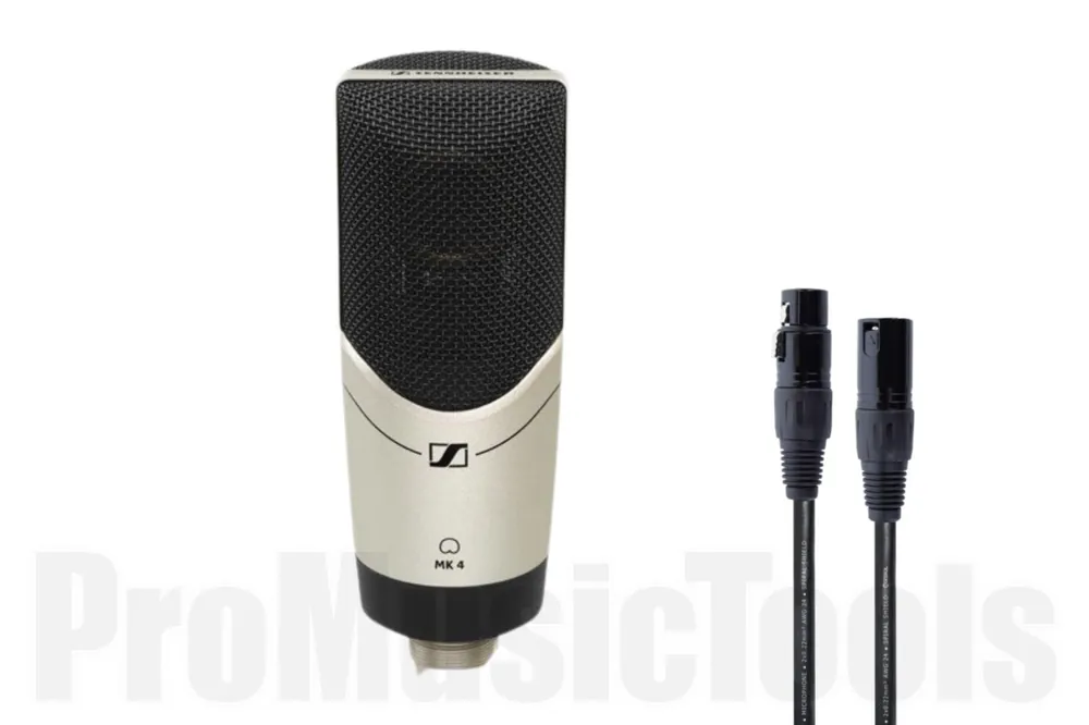 Sennheiser MK 4 incl. Cordial EM 10 FM - Bundle Set Jusqu'à Épuisement Des Stocks