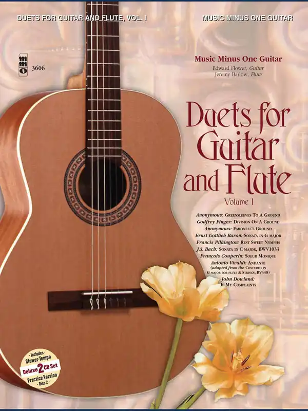 Offre Spéciale Music Minus One Guitar & Flute Duets Vol. I - Classical Guitar - Book/2 CDs