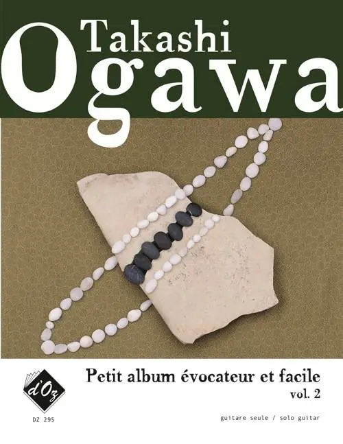 Les Productions d‘Oz Petit album evocateur et facile, vol. 2 - Ogawa - Classical Guitar - Book Vente Directe