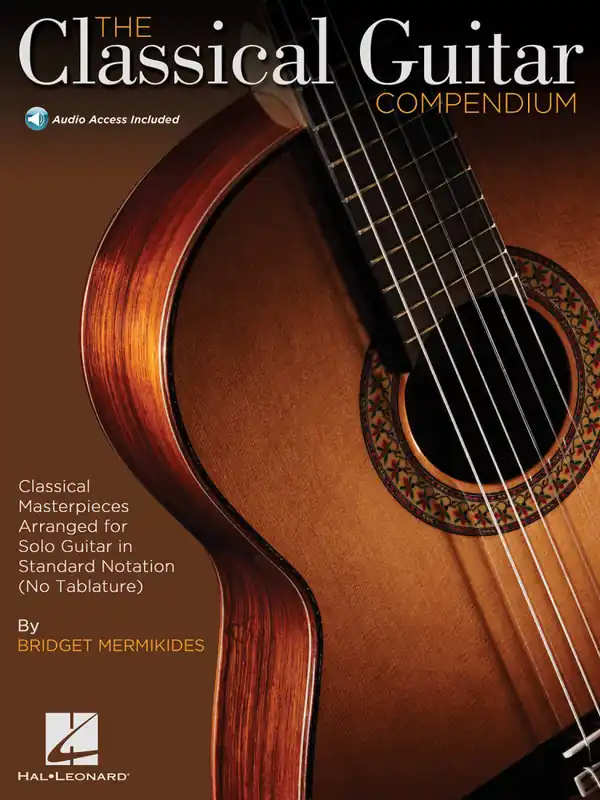 Hal Leonard The Classical Guitar Compendium Classical Masterpieces Arranged for Solo Guitar - Mermikides - Classical Guitar - Book/Audio Online Prix Promo