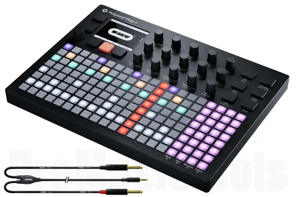 Commander Vite Polyend Play+ incl. Cordial CFY 1,5 WPP - Bundle Set