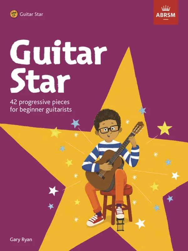 Super Prix ABRSM Guitar Star 42 Progressive Pieces for Beginner Guitarists - Barnes/Mizen - Book/CD