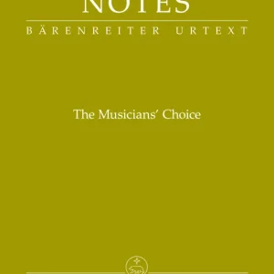 Promotion Baerenreiter Verlag Notes The Musician‘s Choice - Mini Notebook - Brahms Olive-Green