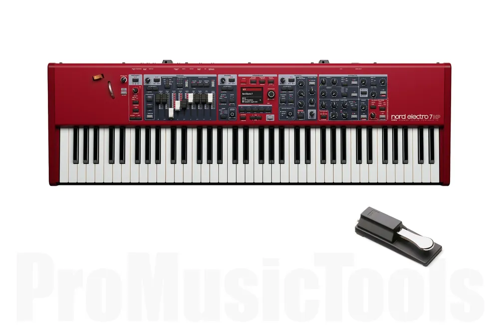 Nouvel Arrivage Clavia Nord Electro 7 HP inkl. Studiologic VFP1-25 - Bundle Set