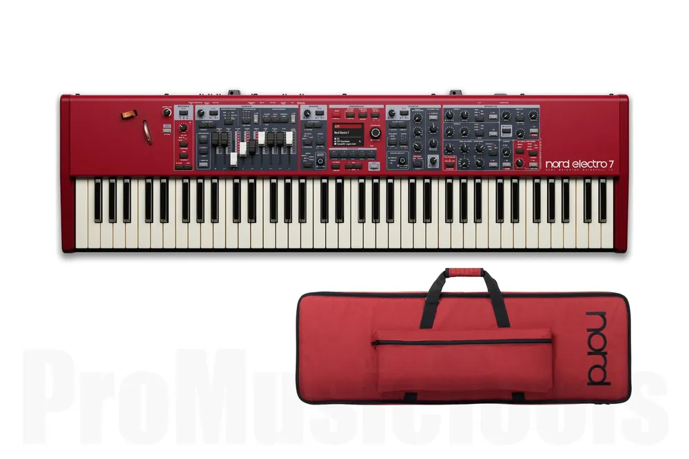 Clavia Nord Electro 7D 73 inkl. Soft Case - Bundle Set Prix Choc
