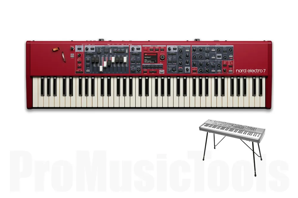 Meilleur Choix Clavia Nord Electro 7D 73 inkl. Keyboard Stand EX - Bundle Set