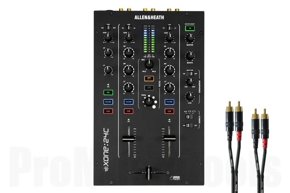 Réduction Allen & Heath XONE 24C inkl. Cordial CFU 3 CC - Bundle Set