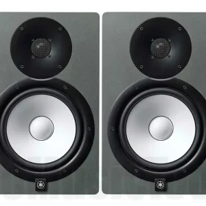 Offre Spéciale Yamaha HS8 SG - Slate Gray Limited Edition - Pair Bundle Set