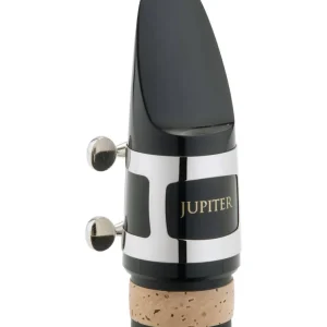 Jupiter Bass Clarinet Mouthpiece with Cap and Silver Ligature Vente Directe