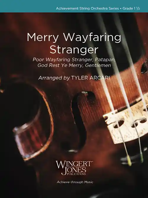 Quantité Limitée Wingert-Jones Publications Merry Wayfaring Stranger - Traditional/Arcari - String Orchestra - Gr. 1.5