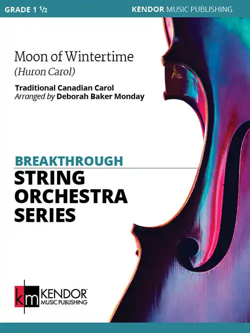Kendor Music Inc. Moon of Wintertime - Monday - String Orchestra - Gr. 1.5 Pas Cher