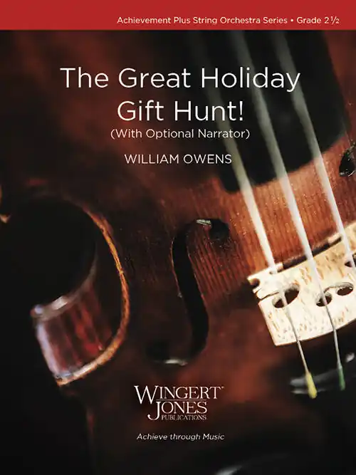 Commander Vite Wingert-Jones Publications The Great Holiday Gift Hunt! - Owens - String Orchestra - Gr. 2.5