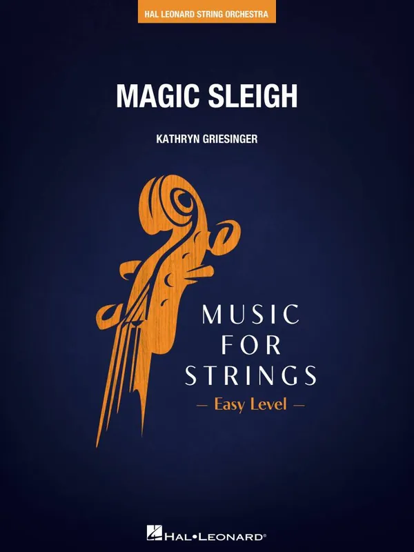 Hal Leonard Magic Sleigh - Griesinger - String Orchestra - Gr. 2 Produit De Marque